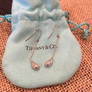 Tiffany & Co. teardrop earrings